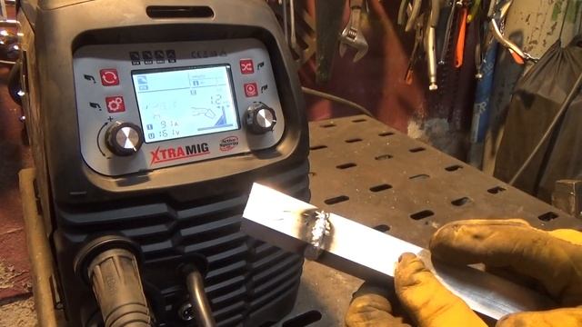 MIG Сварка Алюминия Бюджетным полуавтоматом. Decapower XTRAMIG 200 SYN.