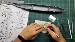 СБОРКА КРЕЙСЕРА "ВАРЯГ" от ЗВЕЗДЫ 1/350 часть 4