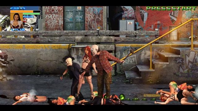 OpenBOR Bad Ass Babes смотреть онлайн