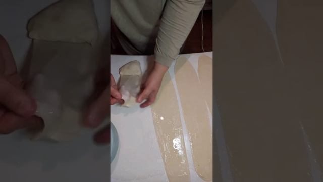 Самый простой рецепт самсы.Қатпарлы самса.Қазақша рецепт.