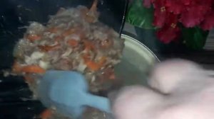 Суп картофельный с холодцом