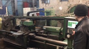 Видео работы токарно-винторезного станка 16М30Ф3(3000мм) на ЧПУ NC-210