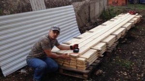 Складирование материалов. Строительные хитрости.