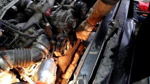 Замена ремня ГРМ на Subaru Forester EJ205