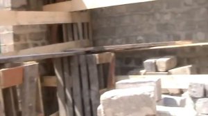 Строительство гаража из шлакоблока.