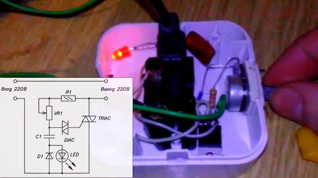 Регулятор мощности для паяльника и не только! 0-100% 500W 220V смотреть онлайн