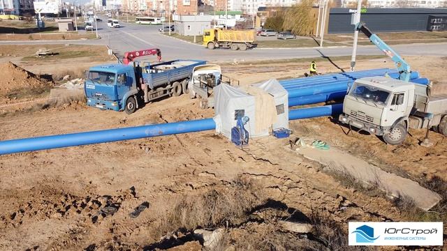 Монтаж трубопровода