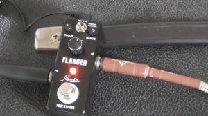 Rowin Flanger Mini Pedal Full Sound Demo