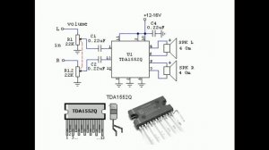 Устраняем хлопки в колонках. Amplifier TDA1552Q.