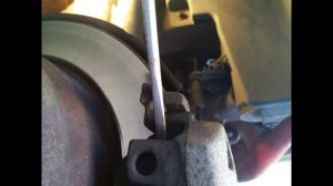 BMW E39 замена задних колодок Replacement of backbrake pads bmv e39