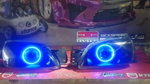 Ford fiesta mk5 custom headlights