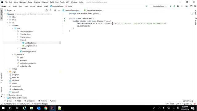 Invoke Lambda Expression in java | Hindi | смотреть онлайн