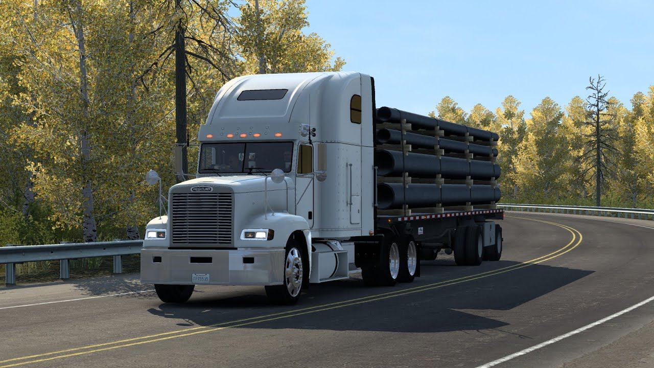 [ATS] Freightliner NeoClassick_CargoHilling on Alaska смотреть онлайн