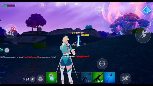 Соло Фортнайт на телефоне. Fortnite solo