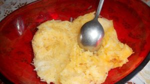 Оладьи из замороженного кабачка