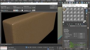 Создание материала кожи дивана 3ds max. ? Leather. Материалы. Bitmap. Art Render. Урок 75