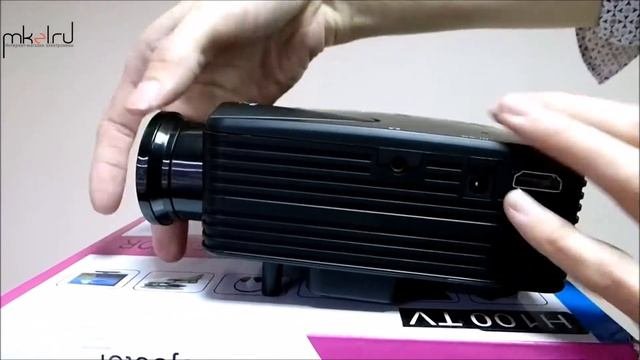 Светодиодный проектор ProjectPro H100TV не забудьте поставить качество HD