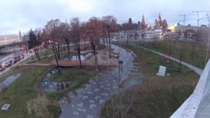 Красная площадь. Парк «Зарядье» вечером. Поездка в Москву. Часть 2.