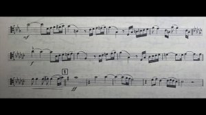 Saint-Saëns: Sonate for Bassoon and Piano Op. 168 First Movement