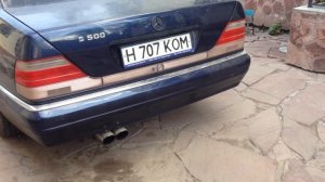 Выхлоп Amg w140 3.2
