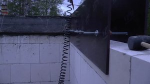 Изготовление и установка опалубки монолитного пояса