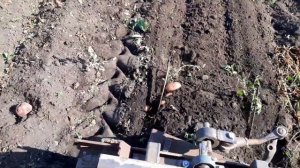 самодельная картофелекопалка вибролапа на японский минитрактор