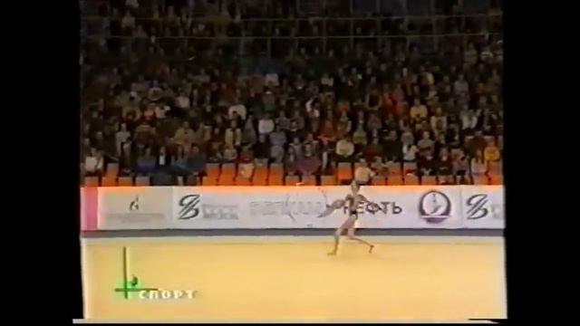 Vera SESSINA (RUS) hoop - 2002 Moscow GP EF смотреть онлайн