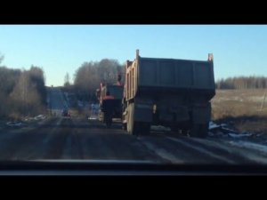 В Башкирии укладывают асфальт при минусовой температуре