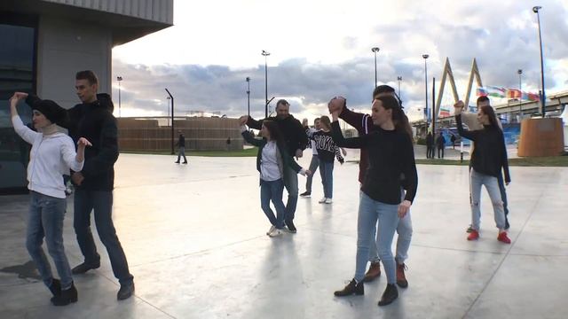 International Rally West Coast Swing 2021 - WCS Flashmob 2021 - Kazan, Russia смотреть онлайн