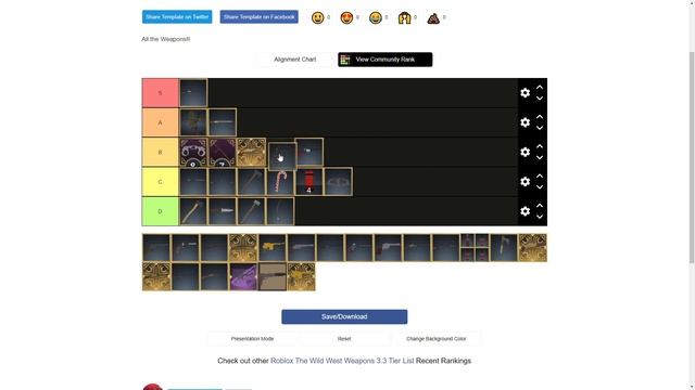 tier list for the wild west Roblox guns! смотреть онлайн