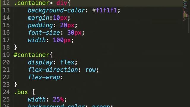 Flexbox :flex- wrap 49 смотреть онлайн