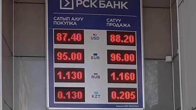 Курс валюта Рубль,Доллар,Евро,Тенге,Фунт.📊🚀🚀29.03.2023. Бишкек