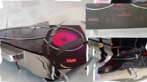 Электрическая плита Crownberg CB-1327 настольная инфракрасная 2 конфорки по 2000 Вт купить на torg2