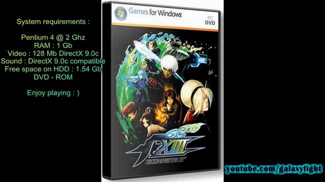 The King Of Fighters XIII PC Version free download смотреть онлайн