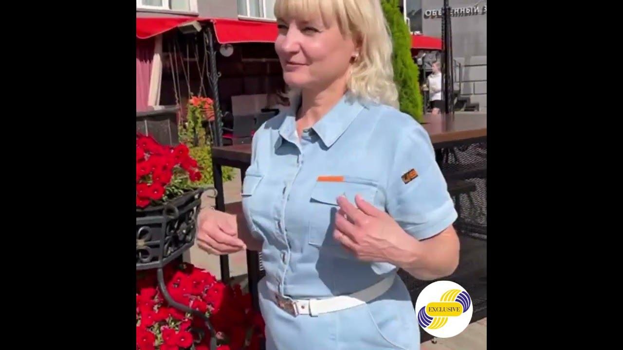 Джинсовое платье | Exclusive | Женская одежда в Кирове #мода #стиль #обзор #одежда #женскаяодежда