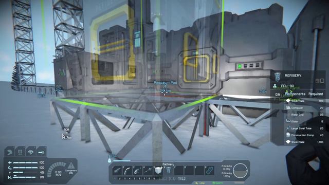 Space Engineers: Let's Play S1E9 - Advanced Refining смотреть онлайн