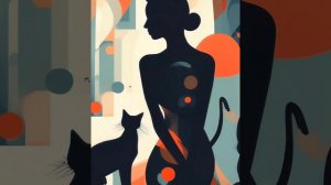 Женщина-кошка. Красивый видеоряд из девушек, женщин и кошек! #кошка #женщина #девушка #арт