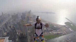 Прыжок с самой высокой башни в дубаи 4K