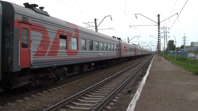 ЭП1М-697 с поездом №140 Новосибирск — Адлер смотреть онлайн