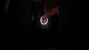 Раздельная индикация режимов Китайской кнопки СТАРТ-СТОП и белая подсветка кольца