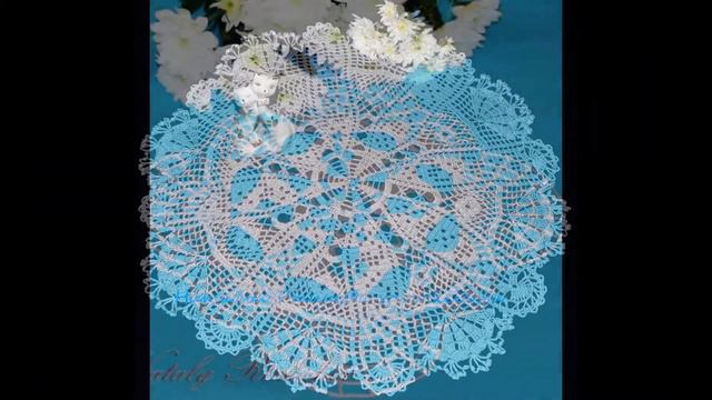 салфетки крючком - филе смотреть онлайн