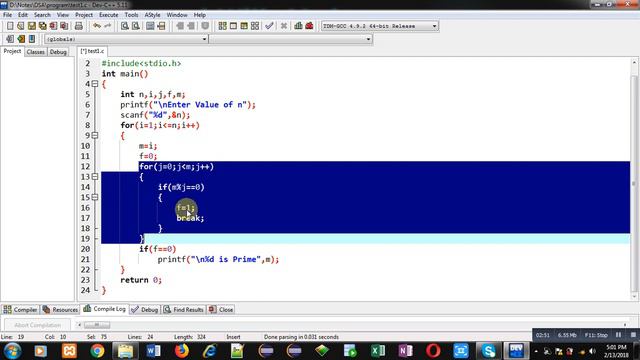 How to Print prime numbers between 1 to n using for loop in C programming | by Sanjay Gupta смотреть онлайн
