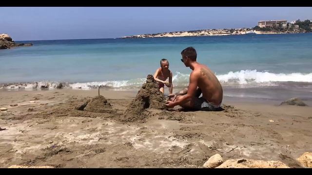 Отдых на Кипре / Секретный пляж / Море на Кипре / Средиземное море / Пафос 2019