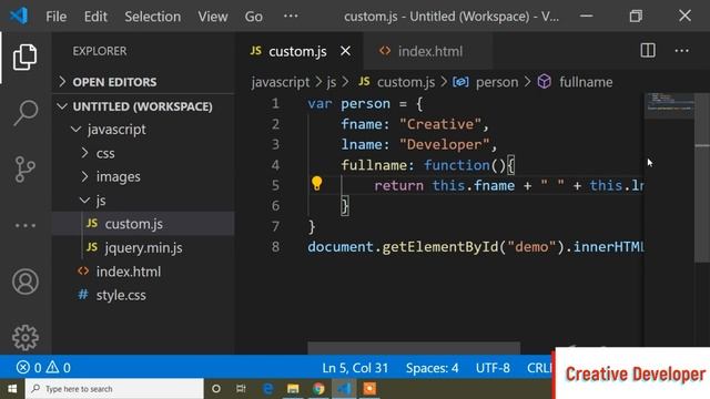 Add method in javascript object || Javascript object add method || Javascript || Javascript Tutoria