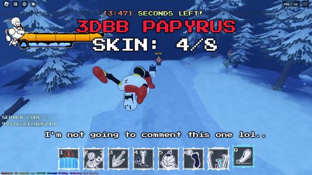 Undertale Final Showdown: Skin Pack: Not So Serious showcase. смотреть онлайн