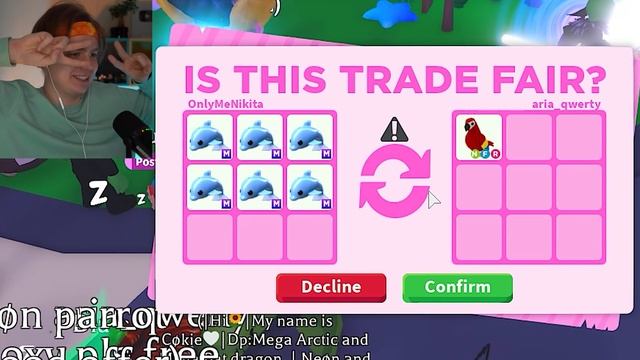 6 MEGA Dolphin в Адопт Ми 2021! ? ТОП ТРЕЙДЫ в Adopt Me Роблокс адопт ми трейд просто никита смотреть онлайн