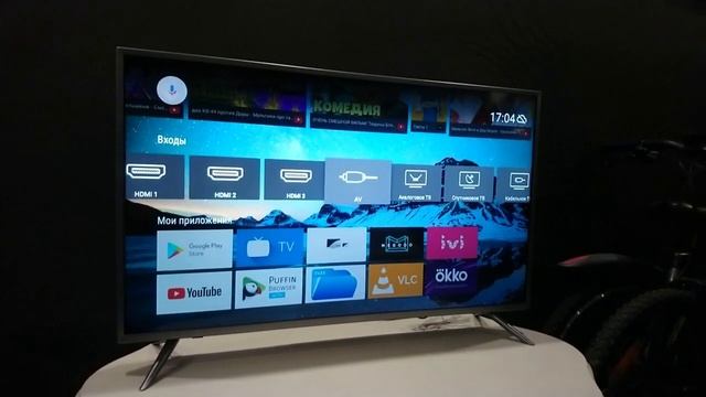 Распаковка - Телевизор Kivi 40U600GR смотреть онлайн