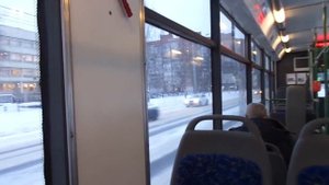 Наконец-то! Троллейбус Санкт-Петербурга 9-22: ТролЗа-5265.00 "Мегаполис" б.6401 по №40 (11.01.19)