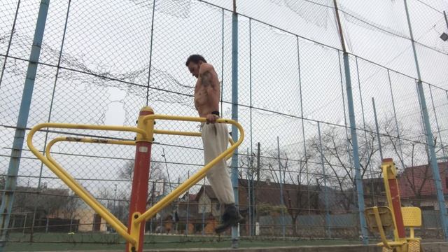 Я СДЕЛАЛ 150 ОТЖИМАНИЙ НА БРУСЬЯХ + 41 ПОДТЯГИВАНИЕ НА ТУРНИКЕ ★ смотреть онлайн