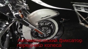 Эксплуатация прицепов для мотоциклов. Как закрепить мотоцикл в прицепе. Видео #2